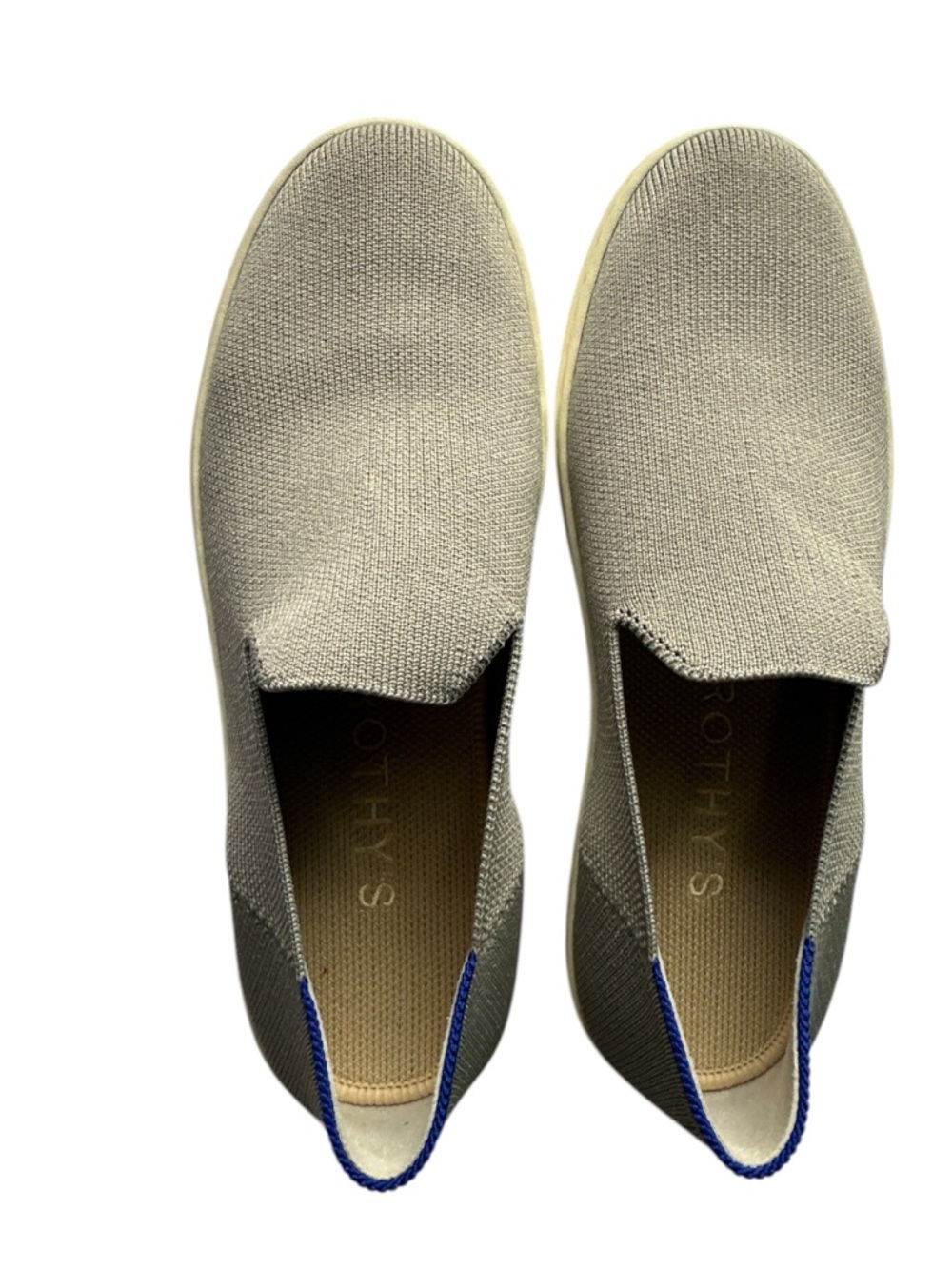 Rothy's Gray Original Slip On Sneaker Shoes Women's 7.5 - Picture 2 of 7